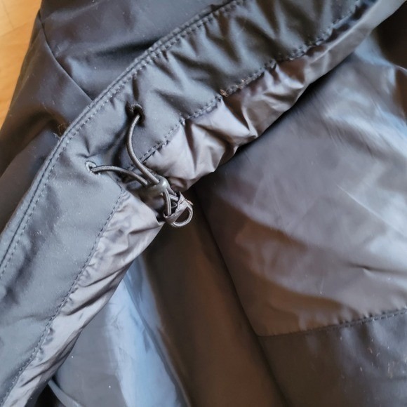 Uniqlo Women's Down Coat Hooded Faux Fur‎ Trim Black XL Down Blend Warm - Picture 7 of 12